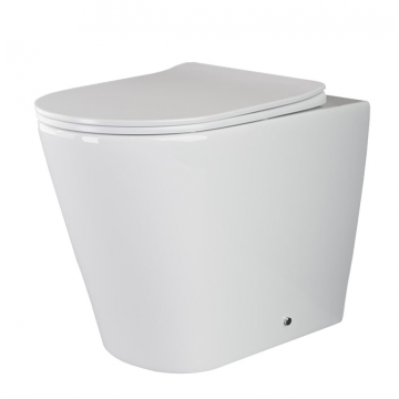 Приставной унитаз Gid ceramic TRS-263 62211Y безободковый