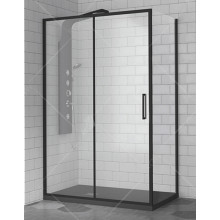 Душевой уголок RGW Stilvol SV-45B (SV-13B + Z-050-2B) 06324547-014 140х70 черный/прозрачный