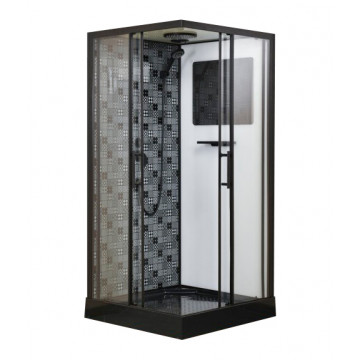 Душевая кабина Esbano ESB-100CKR 100х100 черный