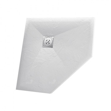 Поддон душевой RGW Stone Tray ST/T-0100W белый 16155100-01 из искусственного камня
