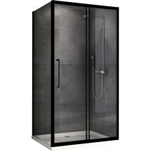 Душевой уголок Abber Schwarzer Diamant AG30110BH-S80B 110х80 черный/прозрачное