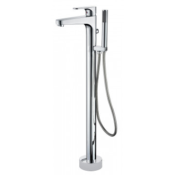 Смеситель для ванны напольный Abber Eleganz AF8315 хром