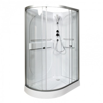 Душевая кабина Deto L 602 R N без крыши 120х80