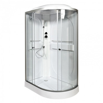 Душевая кабина Deto L 602 L с электрикой 120х80