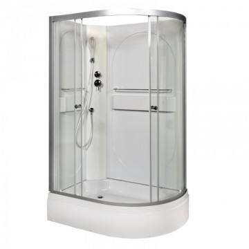 Душевая кабина Deto L 520 L N без крыши 120х80
