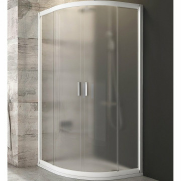 Душевой уголок Ravak Blix BLCP4-90 3B270100ZG 90x90 белый/grape