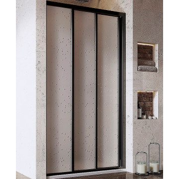 Душевая дверь Ravak Supernova ASDP3-120 00VG03R211 черный/pearl