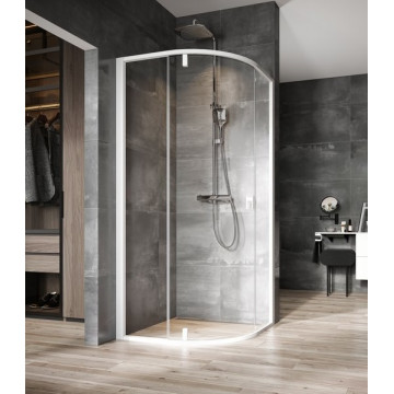 Душевой уголок Ravak Nexty NSKK3 3O644101Z1 80х80 белый/transparent