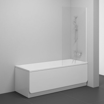 Шторка для ванны Ravak Nexty 7O840100Z1 80 белый/transparent