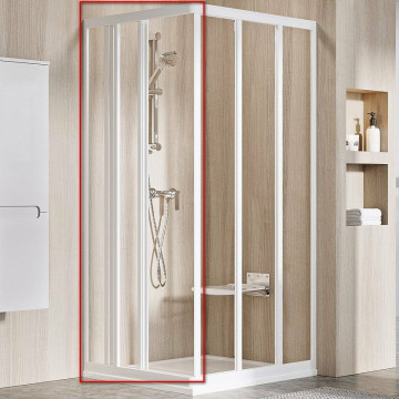 Душевая дверь Ravak Supernova ASRV3-90 15V701R2Z1 белый/transparent