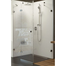 Душевой уголок Ravak Brilliant BSDPS 0UL77A00Z1 L 90x90 хром/transparent