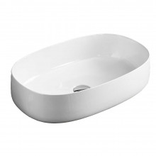 Раковина накладная Artceram Cognac COL003 05 00 белый матовый