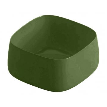 Раковина накладная Artceram Cognac Quadro COL006 44 00 salvia