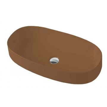 Раковина накладная Artceram Cognac COL005 19 00 ombra bruciata