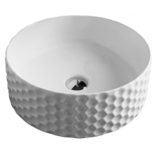 Раковина накладная Artceram Rombo OSL009 05 00 белый матовый