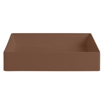 Раковина накладная Artceram Scalino SCL002 40 00 marrone tortora