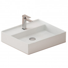 Раковина накладная Artceram Scalino SCL007 05 00 белый матовый