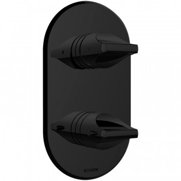 Смеситель для душа Bossini Apice Z00500.073 с термостатом черный матовый