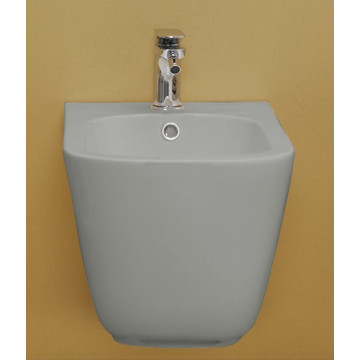 Биде подвесное Kerasan Tribeca 512559 grigio matt