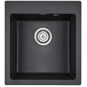 Мойка для кухни Paulmark Zemar PM104651-BL 46х51 черный