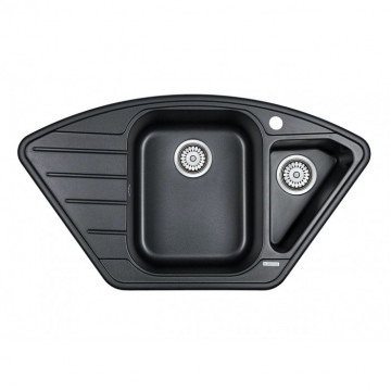 Мойка для кухни Paulmark Wiese PM529050-BL 89х49 черный