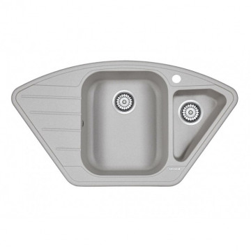 Мойка для кухни Paulmark Wiese PM529050-GR 89х49 серый