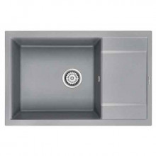 Мойка для кухни Paulmark Verlass PM317850-GRM 78х50 серый металлик