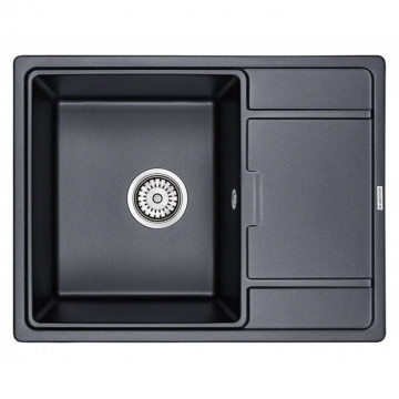 Мойка для кухни Paulmark Weimar PM216550-BLM 65х50 черный металлик