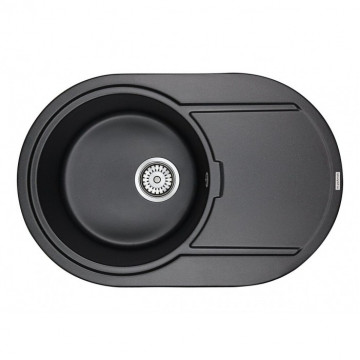 Мойка для кухни Paulmark Fittich PM317650-BL 76х50 черный