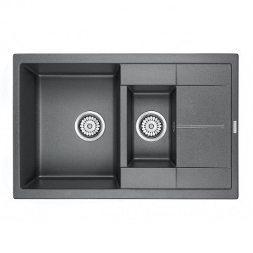 Мойка для кухни Paulmark Feste PM237850-DG 78х50 графит