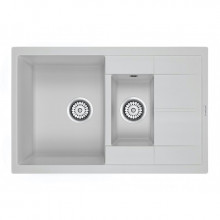 Мойка для кухни Paulmark Feste PM237850-WH 78х50 белый