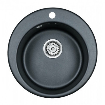 Мойка для кухни Paulmark Gelegen PM404800-BLM 48 черный металлик