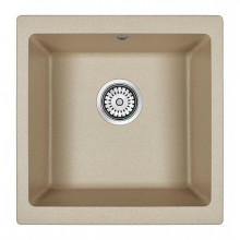 Мойка для кухни Paulmark Brilon PM104546-QU 45х46 кварц