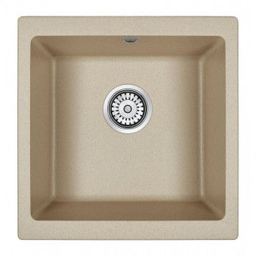 Мойка для кухни Paulmark Brilon PM104546-QU 45х46 кварц