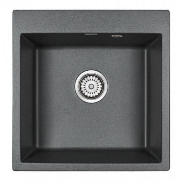 Мойка для кухни Paulmark Praktisch PM105152-DG 51х52 графит