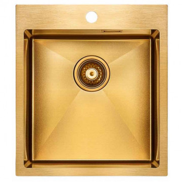 Мойка для кухни Paulmark Neckar PM804551-BG 45х51 золото