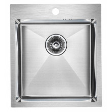 Мойка для кухни Paulmark Favor PM214551-BS 45х51 сталь