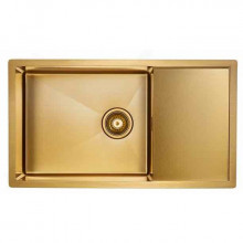 Мойка для кухни Paulmark Platte PM807844-BG 78х44 золото