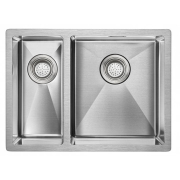 Мойка для кухни Paulmark Annex PM545944-BSR 59х44 сталь