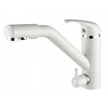 Смеситель для кухни Paulmark Hessen He213017-331 белый
