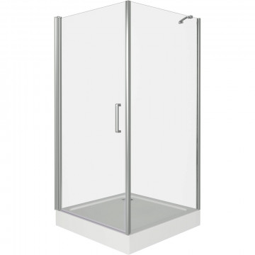 Душевой угол Good Door Fantasy CR-90-С-CH ФА00023 90х90 хром/прозрачное