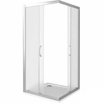 Душевые уголки Good Door Latte CR-120-80-G-WE ЛА00040 120х80 белый/матовое