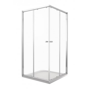 Душевой уголок Good Door Lira CR-80-C-CH 80х80 хром/прозрачное стекло
