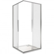 Душевой уголок Good Door Idea CR-80-C-CH 80х80 хром/прозрачное стекло
