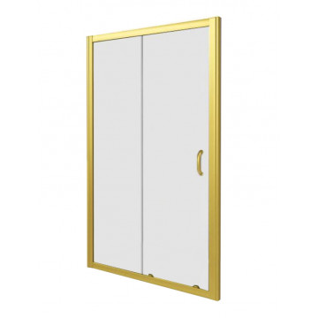 Душевая дверь Good Door Jazz Gold WTW-110-C-G золото/прозрачное стекло