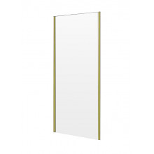 Душевое ограждение Good Door Jazz Gold SP-90-C-G золото/прозрачное стекло