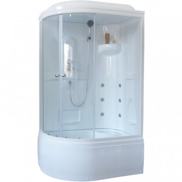 Душевая кабина Royal Bath RB8120BK2-T-R 120x80x217 правая (прозрачное)