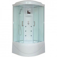 Душевая кабина Royal Bath RB100BK3-WT 100x100x217 (белое/прозрачное)