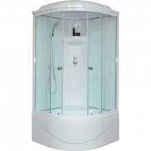 Душевая кабина Royal Bath RB90BK6-WT 90x90x217 белое/прозрачное стекло