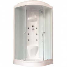 Душевая кабина Royal Bath RB100HK7-WC 100x100x217 белое/матовое стекло